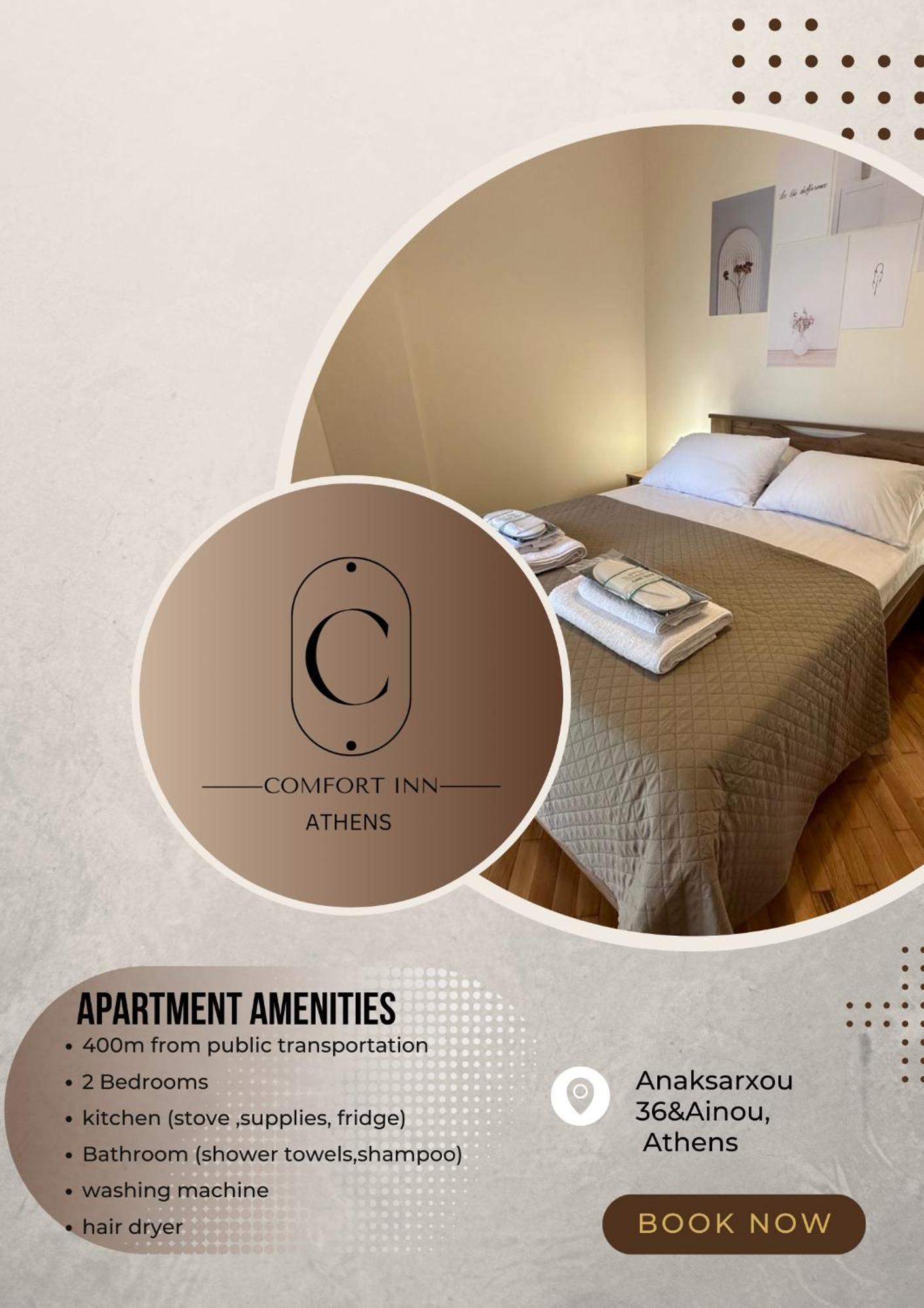 Comfort Inn Athena Bagian luar foto